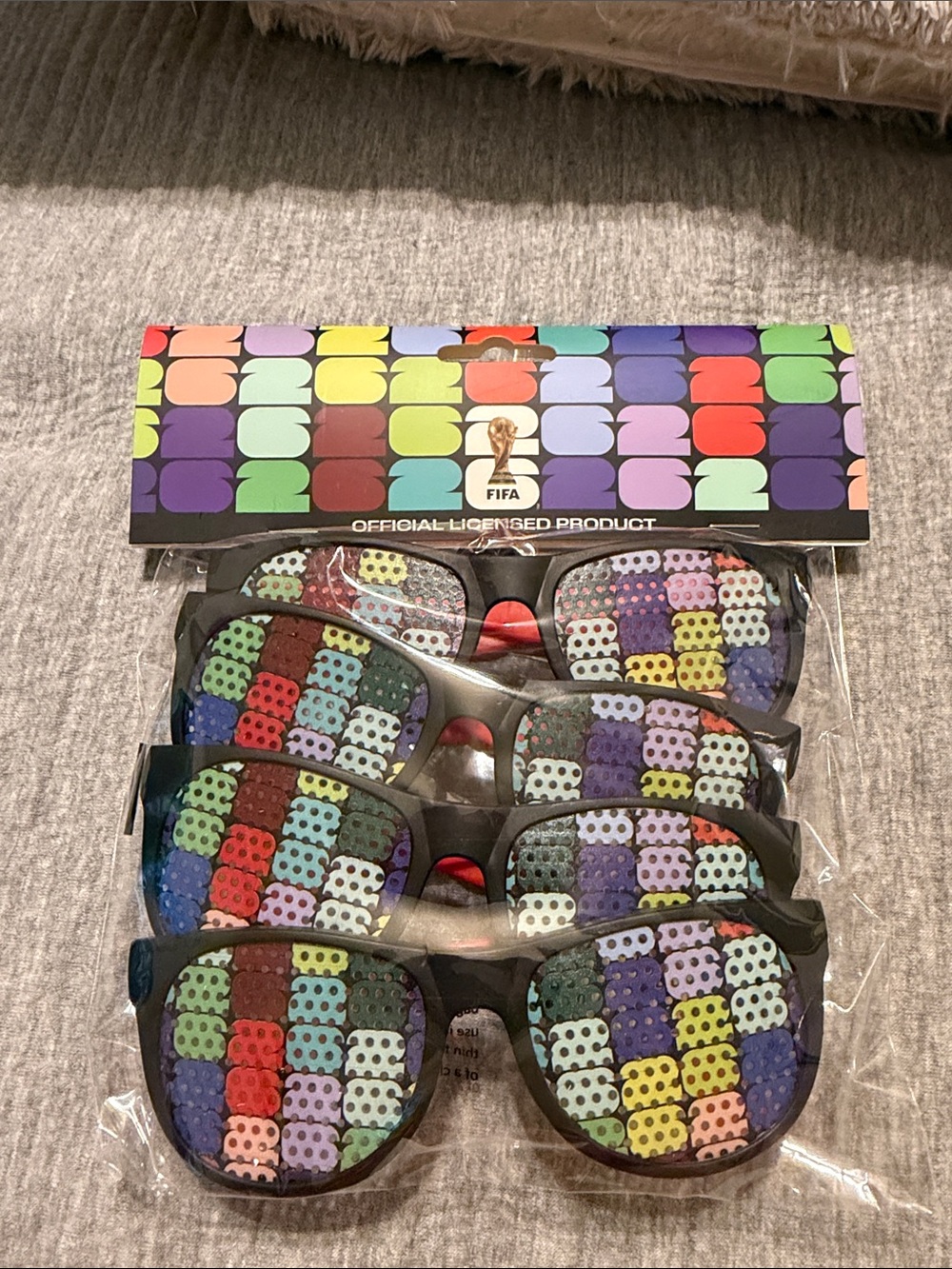 Official FIFA Sunglasses - Multicolor Pattern